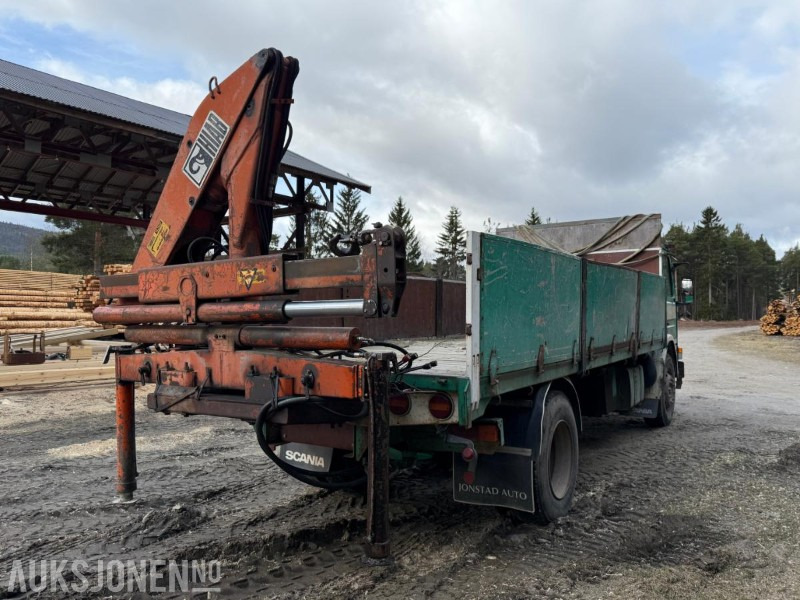 1981 Scania P82M 4X2 LS50 - Camion grue: photos 5 1981 Scania P82M 4X2 LS50 - Camion grue: photos 5