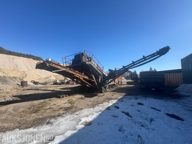 1988 Powerscreen T. Chieftain 1400 - Sikteverk - Crible: photos 1 1988 Powerscreen T. Chieftain 1400 - Sikteverk - Crible: photos 1