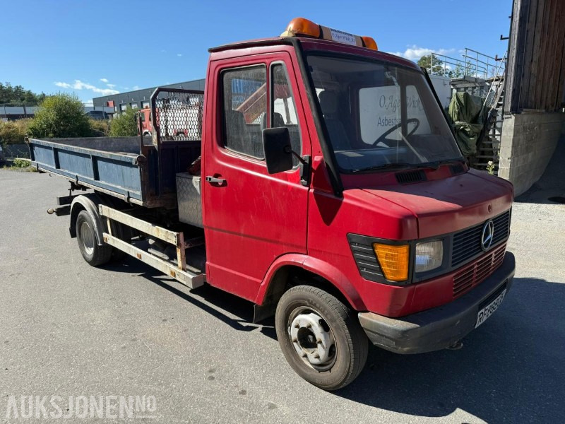 1991 Mercedes-Benz 410D Palfinger Kran-Meiller-tippkasse Rep Objekt - Camion grue: photos 3 1991 Mercedes-Benz 410D Palfinger Kran-Meiller-tippkasse Rep Objekt - Camion grue: photos 3