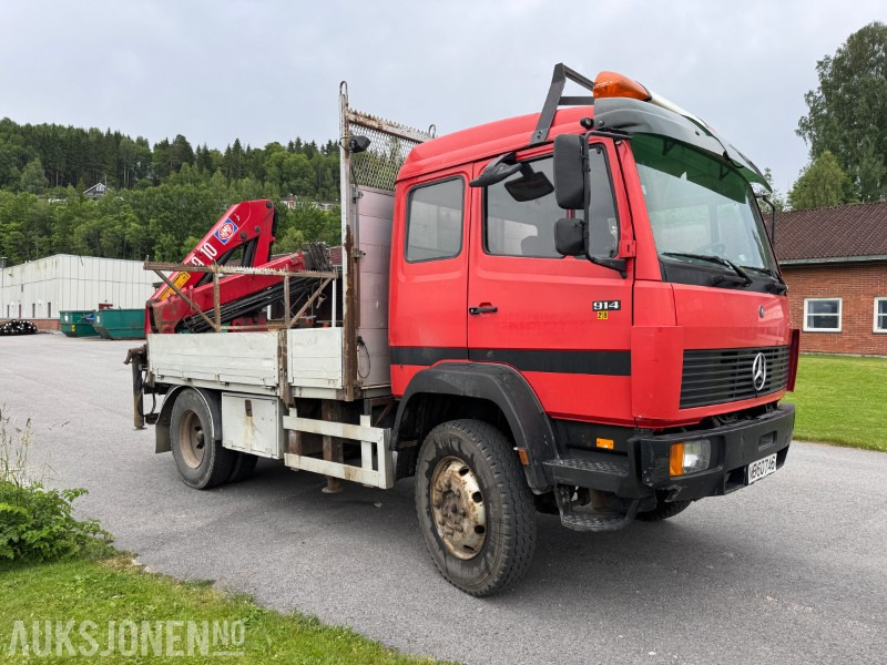 1994 Mercedes-Benz 914 AK/36 - Linjebil - Kranbil - HMF910 KZ kran med fjernkontroll - Camion grue: photos 3 1994 Mercedes-Benz 914 AK/36 - Linjebil - Kranbil - HMF910 KZ kran med fjernkontroll - Camion grue: photos 3