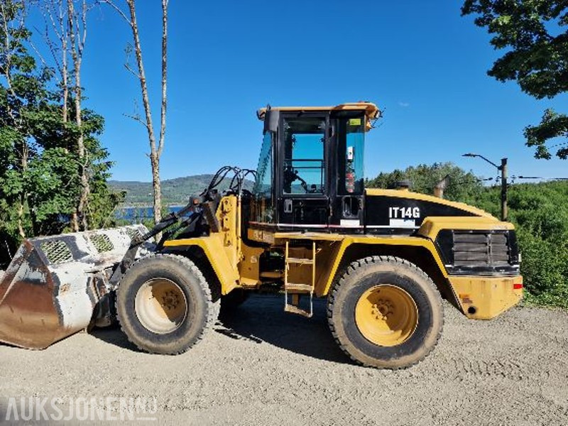 1999 Cat IT14G hjullaster snø skuffe/grus skuffe 10039 timer - Chargeuse sur pneus: photos 1 1999 Cat IT14G hjullaster snø skuffe/grus skuffe 10039 timer - Chargeuse sur pneus: photos 1