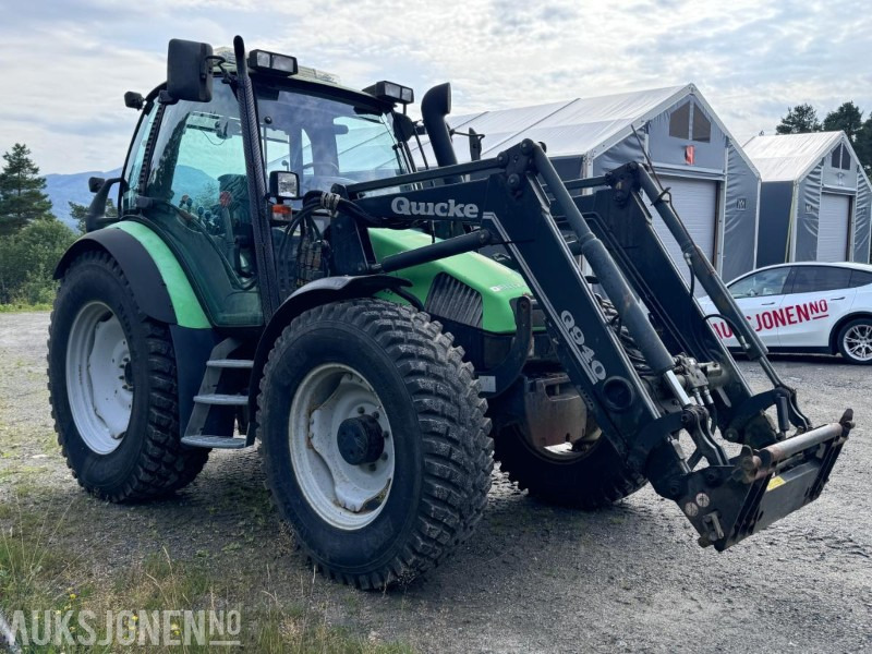 2004 Deutz Agrotron 90 MK3 - Med Quicke Q940 frontlaster - 40km/t - Tracteur agricole: photos 3 2004 Deutz Agrotron 90 MK3 - Med Quicke Q940 frontlaster - 40km/t - Tracteur agricole: photos 3