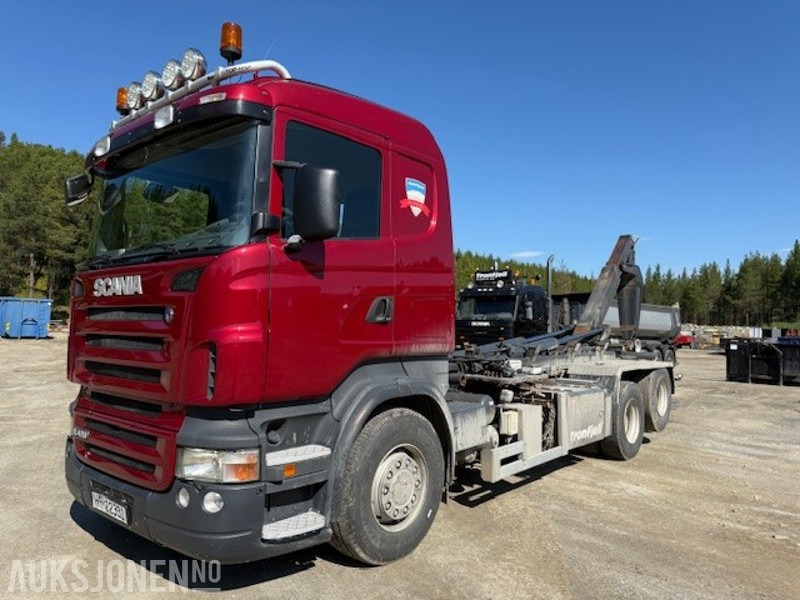 2004 Scania R-serie krokbil med multilift hlz26m krok - Camion ampliroll: photos 1 2004 Scania R-serie krokbil med multilift hlz26m krok - Camion ampliroll: photos 1