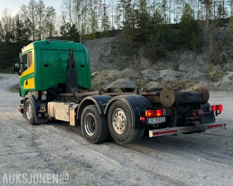 2005 Scania R-serie R580 Palfinger krok Helluft Reparasjonsobjekt - Camion ampliroll: photos 4 2005 Scania R-serie R580 Palfinger krok Helluft Reparasjonsobjekt - Camion ampliroll: photos 4