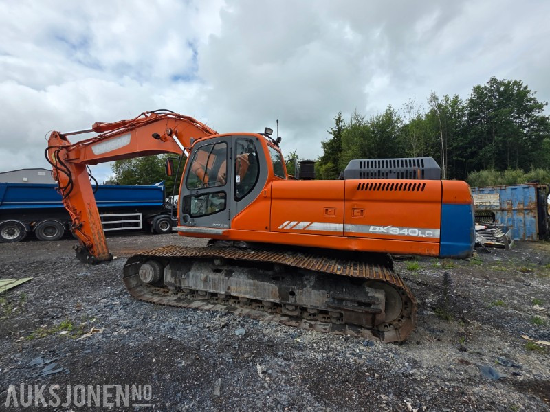 2007 Doosan DX340lc Beltegraver - S70 - 11312 arbeidstimer - - Pelle: photos 4 2007 Doosan DX340lc Beltegraver - S70 - 11312 arbeidstimer - - Pelle: photos 4
