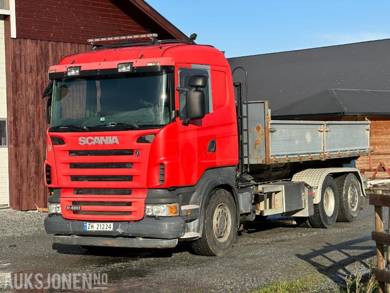 2007 SCANIA R480 6x2 KROKBIL - Camion ampliroll: photos 1 2007 SCANIA R480 6x2 KROKBIL - Camion ampliroll: photos 1