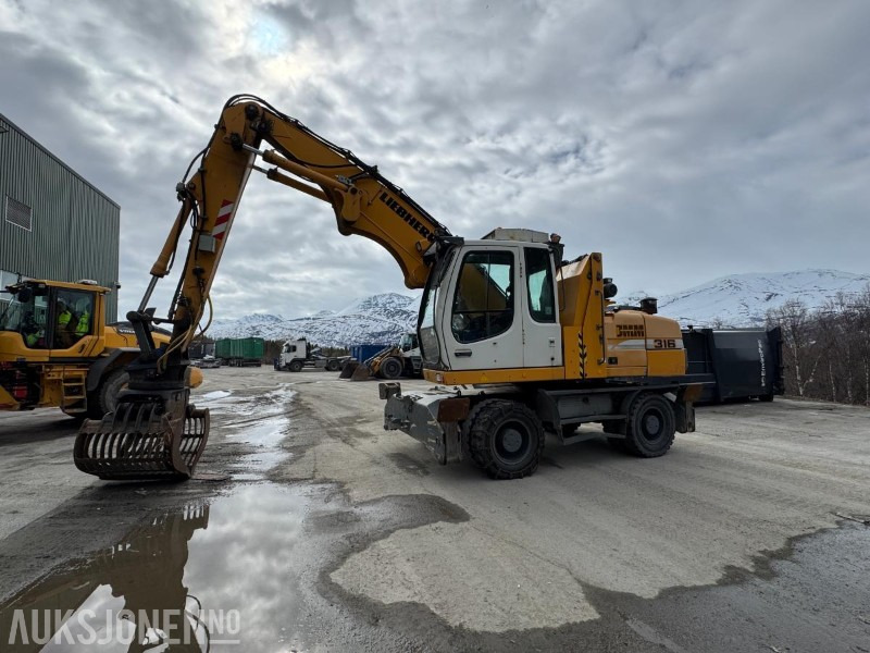 2009 Liebherr A316 Litronic hjulgraver - Hevbar hytte - Klype - 13065T - Pelle: photos 1 2009 Liebherr A316 Litronic hjulgraver - Hevbar hytte - Klype - 13065T - Pelle: photos 1