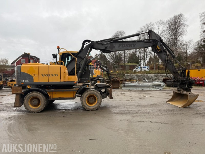 2010 Volvo EW160C HJULGRAVER STEELWRIST X20 TILTROTATOR SERVICEHISTORIKK. - Pelle: photos 4 2010 Volvo EW160C HJULGRAVER STEELWRIST X20 TILTROTATOR SERVICEHISTORIKK. - Pelle: photos 4