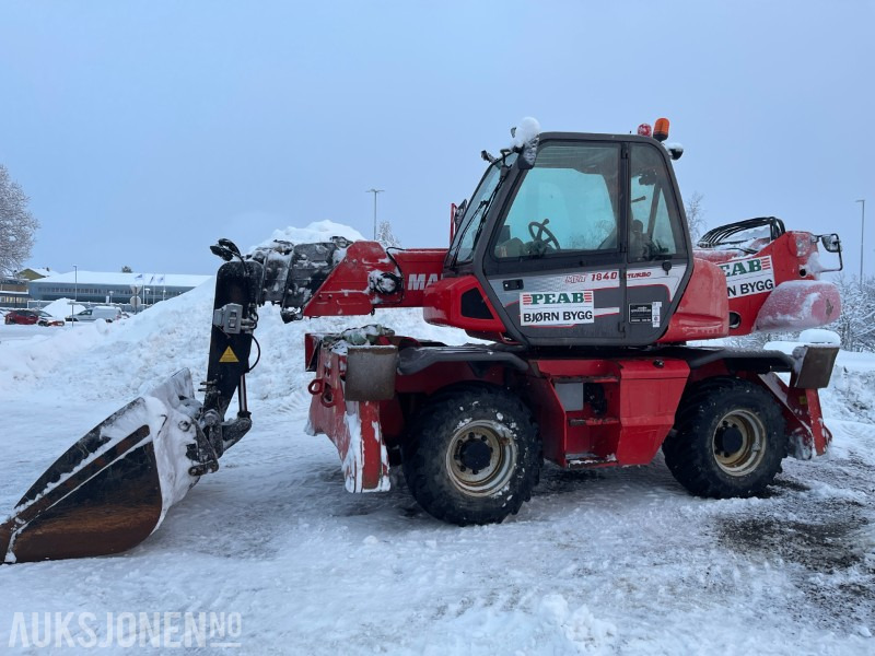 2011 Manitou Easy MRT 1840 Teleskoptruck med sving på hytte, 7368 timer - Chariot télescopique: photos 2 2011 Manitou Easy MRT 1840 Teleskoptruck med sving på hytte, 7368 timer - Chariot télescopique: photos 2