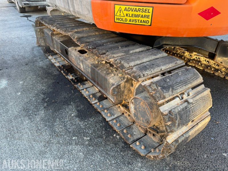 2012 Hitachi ZX 85US-3 - ROTOTILT - SENTRALSMØRING - BUNKRINGSPUMPE - Pelle: photos 5 2012 Hitachi ZX 85US-3 - ROTOTILT - SENTRALSMØRING - BUNKRINGSPUMPE - Pelle: photos 5