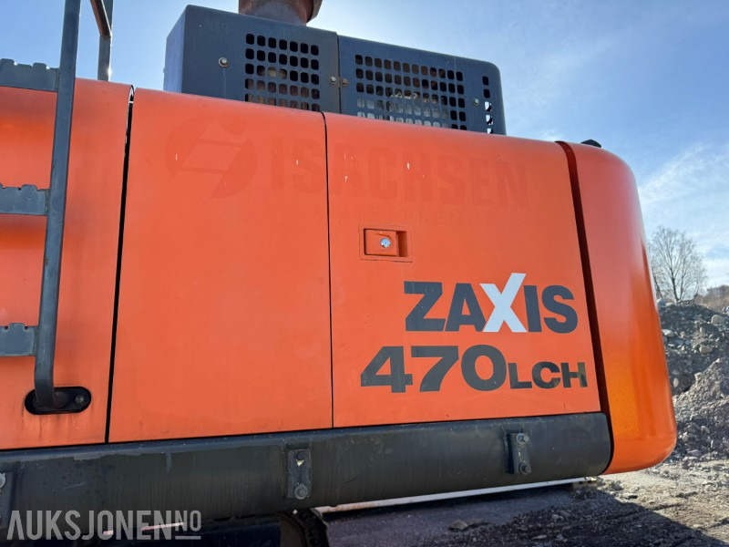 Pelle 2013 Hitachi ZAXIS ZX470LCH-5B gravemaskin med 2 skuffer.: photos 13