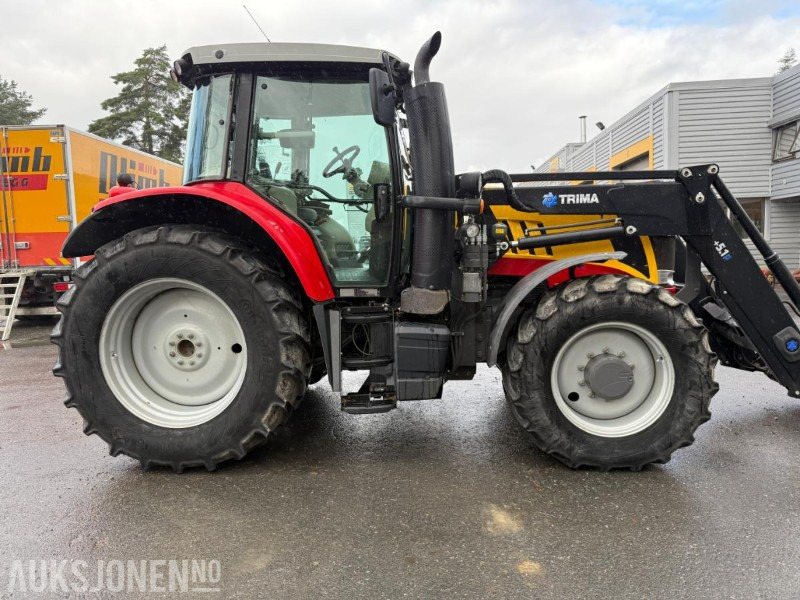 2013 Massey Ferguson 7616 M/ FRONTLASTER, PALLEGAFLER OG SKUFF - Tracteur agricole: photos 4 2013 Massey Ferguson 7616 M/ FRONTLASTER, PALLEGAFLER OG SKUFF - Tracteur agricole: photos 4