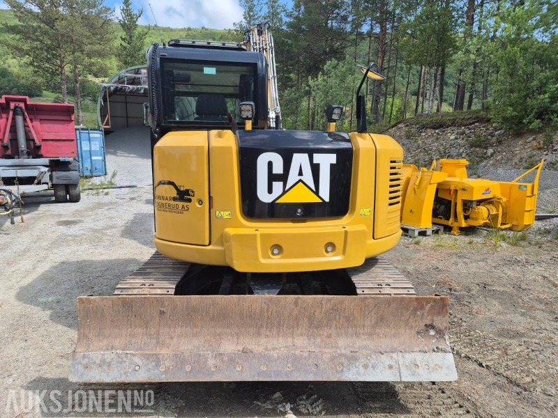 2014 Cat 308E 2 CR beltegraver, med tiltrotator/gripekasett - Pelle: photos 4 2014 Cat 308E 2 CR beltegraver, med tiltrotator/gripekasett - Pelle: photos 4