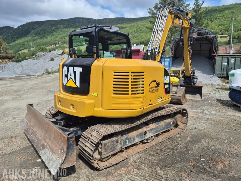 2014 Cat 308E 2 CR beltegraver, med tiltrotator/gripekasett - Pelle: photos 5 2014 Cat 308E 2 CR beltegraver, med tiltrotator/gripekasett - Pelle: photos 5