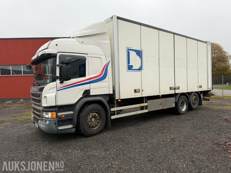 2014 Scania P370 SKAPBIL M/FULL SIDEÅPNING 18 PALLER TRUCKFESTE SERVICEHISTORIKK. - Camion fourgon: photos 1 2014 Scania P370 SKAPBIL M/FULL SIDEÅPNING 18 PALLER TRUCKFESTE SERVICEHISTORIKK. - Camion fourgon: photos 1