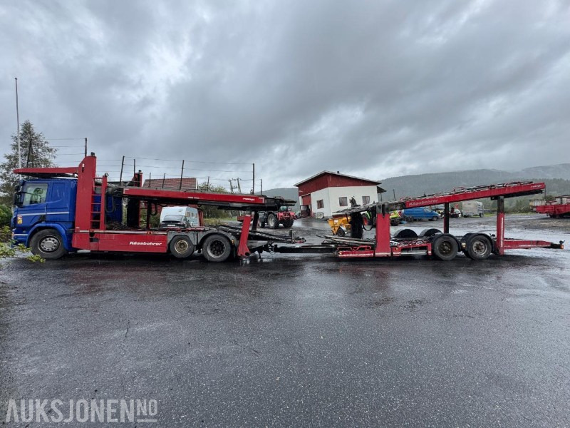 2015 Scania P 450 biltransport med henger / EU-godkjent - Camion porte-voitures: photos 2 2015 Scania P 450 biltransport med henger / EU-godkjent - Camion porte-voitures: photos 2