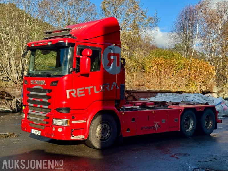 2015 Scania R490-6x2-Euro6T- Eu-godkjent til 01/26 - Km: 379186 - Camion ampliroll: photos 1 2015 Scania R490-6x2-Euro6T- Eu-godkjent til 01/26 - Km: 379186 - Camion ampliroll: photos 1
