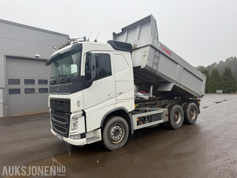 2015 VOLVO FH540 TIPPBIL SERVICEHISTORIKK ZETTERBERG PÅBYGG. - Camion benne: photos 1 2015 VOLVO FH540 TIPPBIL SERVICEHISTORIKK ZETTERBERG PÅBYGG. - Camion benne: photos 1