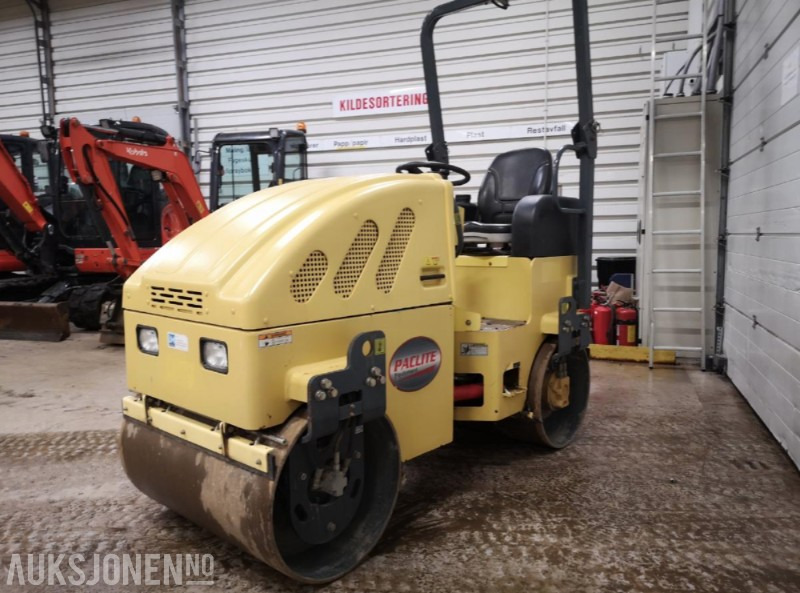 2016 PacLite RM900D, Tandemvals, kun 167 timer, Kubota motor, Perfekt til asfaltering - Compacteur: photos 1 2016 PacLite RM900D, Tandemvals, kun 167 timer, Kubota motor, Perfekt til asfaltering - Compacteur: photos 1