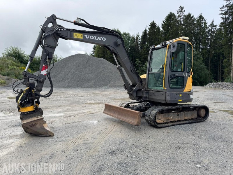 2016 Volvo ecr58d beltegraver 4301t, tiltrotator, pusseskuff,steinskuff - Pelle: photos 1 2016 Volvo ecr58d beltegraver 4301t, tiltrotator, pusseskuff,steinskuff - Pelle: photos 1