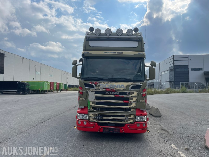 2017 Scania R-580 Ekeriskap m/full sideåpning og 2t bakløfter - Camion fourgon: photos 4 2017 Scania R-580 Ekeriskap m/full sideåpning og 2t bakløfter - Camion fourgon: photos 4