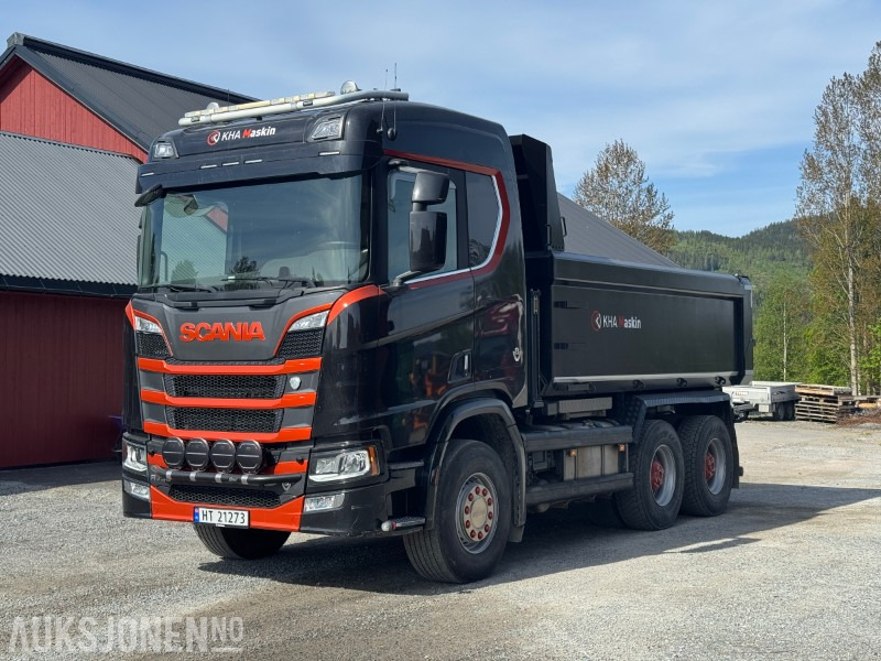 2018 Scania R-serie R 730 V8, EURO 6, 6X4, DIESELVARMER - Camion benne: photos 1 2018 Scania R-serie R 730 V8, EURO 6, 6X4, DIESELVARMER - Camion benne: photos 1