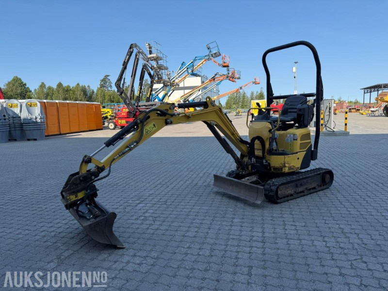 2018 Yanmar Vi012-2A minigraver. - Mini pelle: photos 1 2018 Yanmar Vi012-2A minigraver. - Mini pelle: photos 1