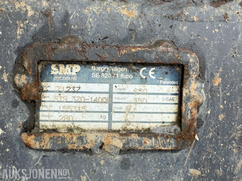 Pelle 2019 Hardlife HE80 beltegraver med 882 timer! - Tiltrotator - 2 skuffer: photos 16