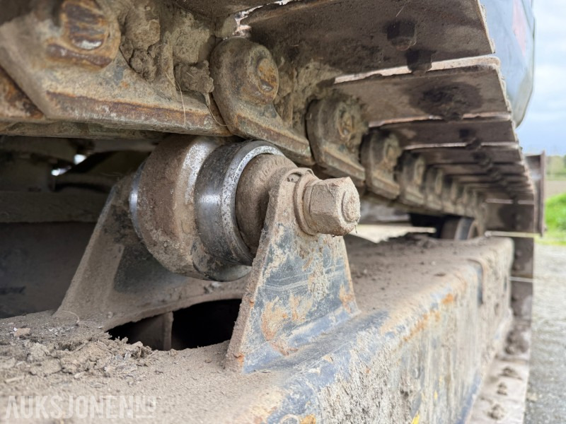 Pelle 2019 Hardlife HE80 beltegraver med 882 timer! - Tiltrotator - 2 skuffer: photos 8