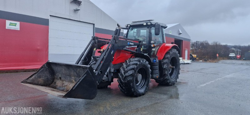 2019 Massey Ferguson 7719S - frontlaster, skuffe - Tracteur agricole: photos 1 2019 Massey Ferguson 7719S - frontlaster, skuffe - Tracteur agricole: photos 1