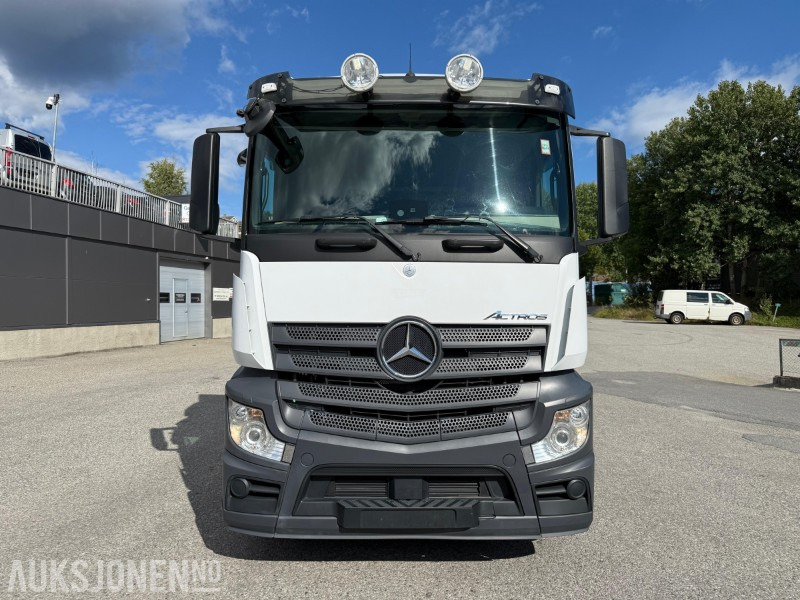 2019 Mercedes-Benz ACTROS 2553, containerbil, cruise, baklem, ryggekamera, ekstralys, 530hk - Camion porte-conteneur/ Caisse mobile: photos 2 2019 Mercedes-Benz ACTROS 2553, containerbil, cruise, baklem, ryggekamera, ekstralys, 530hk - Camion porte-conteneur/ Caisse mobile: photos 2