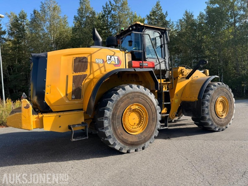 2021 Cat 980 Skuff 6.5 m3 Pon/Cat -3860t - servicehistorikk - Chargeuse sur pneus: photos 2 2021 Cat 980 Skuff 6.5 m3 Pon/Cat -3860t - servicehistorikk - Chargeuse sur pneus: photos 2