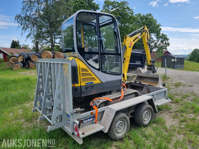2022 Wacker Neuson ET16 mini graver med henger NC8296 - Pelle: photos 3 2022 Wacker Neuson ET16 mini graver med henger NC8296 - Pelle: photos 3
