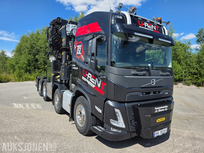 2024 Volvo FM 540 8X2 kranbil 165 tm med vinsj lasteflak elpumpe/el aggregat - Camion grue: photos 3 2024 Volvo FM 540 8X2 kranbil 165 tm med vinsj lasteflak elpumpe/el aggregat - Camion grue: photos 3