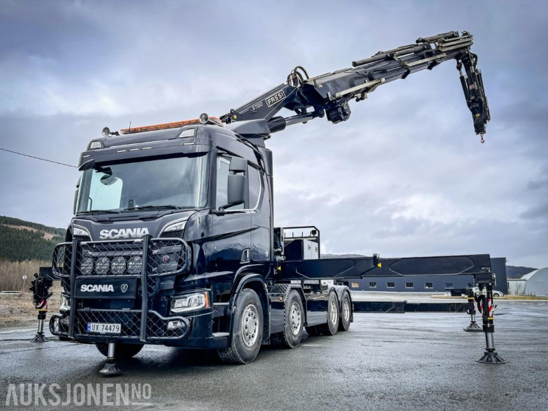 2025 Scania R770 - 8x4 - Trekkvogn med Fassi 115 Tonnmeter kran med L616 Jib og V20 Vinsj - Model F1150RA.2.28 XHE-Dynamic - Kun 6119 km - Camion grue: photos 3 2025 Scania R770 - 8x4 - Trekkvogn med Fassi 115 Tonnmeter kran med L616 Jib og V20 Vinsj - Model F1150RA.2.28 XHE-Dynamic - Kun 6119 km - Camion grue: photos 3