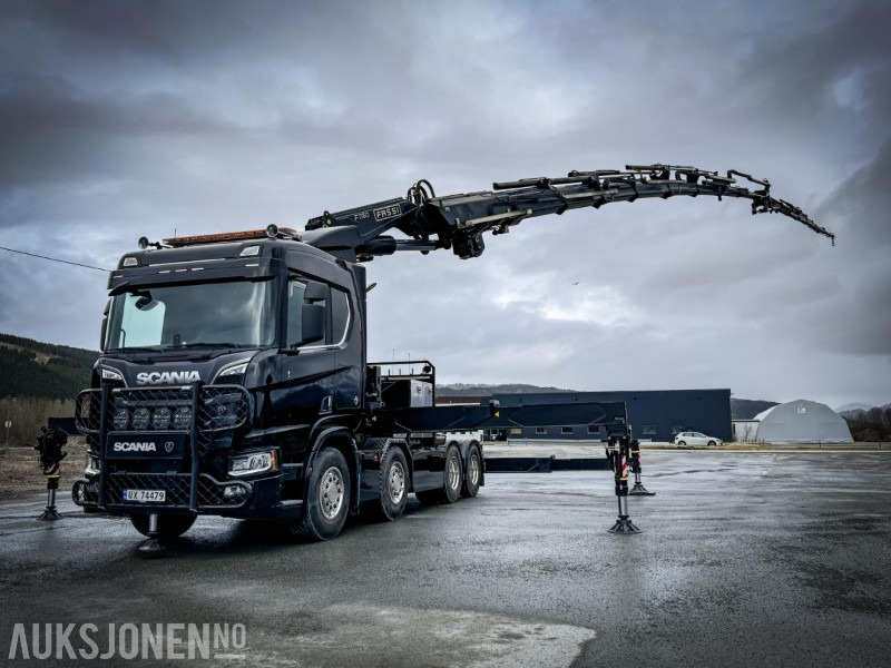 2025 Scania R770 - 8x4 - Trekkvogn med Fassi 115 Tonnmeter kran med L616 Jib og V20 Vinsj - Model F1150RA.2.28 XHE-Dynamic - Kun 6119 km - Camion grue: photos 1 2025 Scania R770 - 8x4 - Trekkvogn med Fassi 115 Tonnmeter kran med L616 Jib og V20 Vinsj - Model F1150RA.2.28 XHE-Dynamic - Kun 6119 km - Camion grue: photos 1