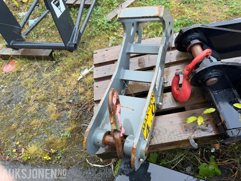 2010 Dieci BUB 2448 lastekrok 4 tonn - Accessoire pour Engins de chantier: photos 2 2010 Dieci BUB 2448 lastekrok 4 tonn - Accessoire pour Engins de chantier: photos 2