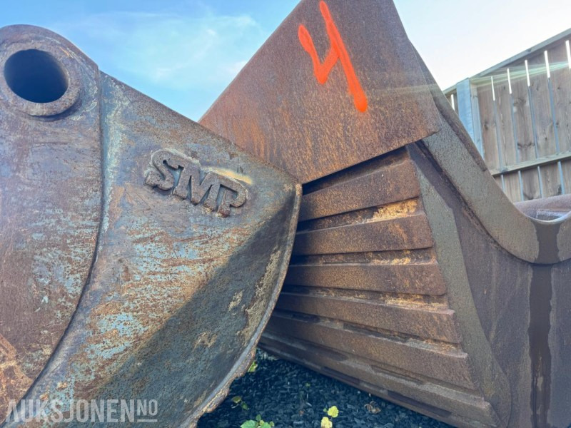 2015 SMP hydraulisk pusseskuffe G90 feste - Accessoire pour Engins de chantier: photos 2 2015 SMP hydraulisk pusseskuffe G90 feste - Accessoire pour Engins de chantier: photos 2