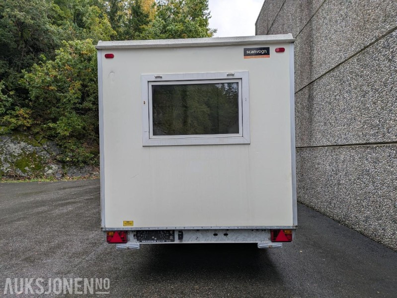 Scanvogn Mannskapsvogn | Pauserom | Dusj | Toalett | Garderober | Kjøleskap - Accessoire pour Engins de chantier: photos 5 Scanvogn Mannskapsvogn | Pauserom | Dusj | Toalett | Garderober | Kjøleskap - Accessoire pour Engins de chantier: photos 5