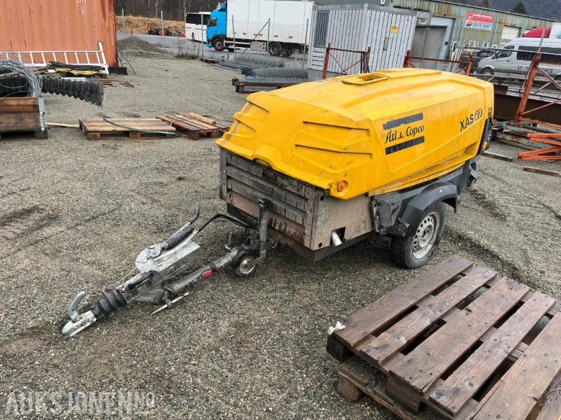 Atlas Copco xas97 kompressor - Matériel de chantier: photos 1 Atlas Copco xas97 kompressor - Matériel de chantier: photos 1