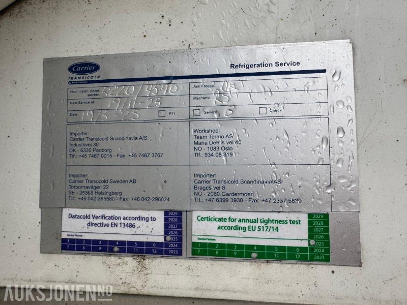 2019 Scmitz Cargobull kjølecontainer. - Camion: photos 2 2019 Scmitz Cargobull kjølecontainer. - Camion: photos 2