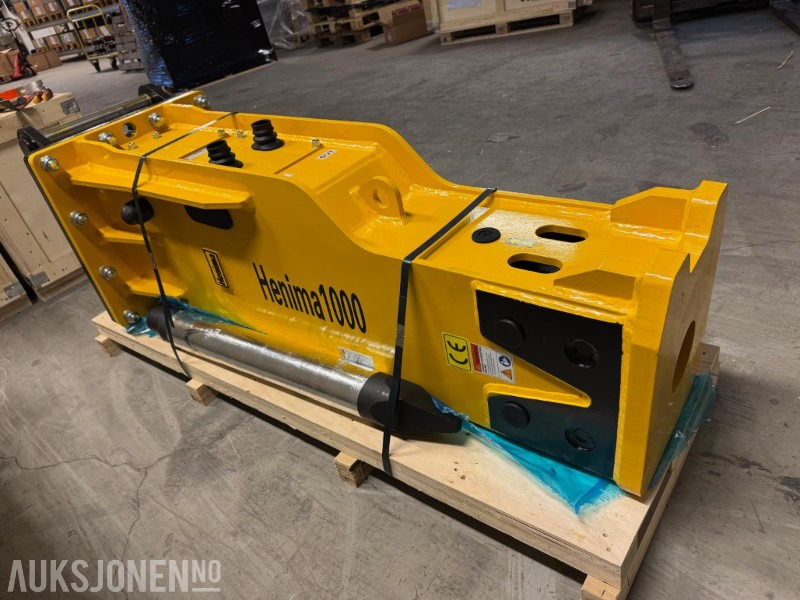 Ny Henima pigghammer til 10-15 tonns gravemaskin S60 m/garanti - Marteau hydraulique: photos 5 Ny Henima pigghammer til 10-15 tonns gravemaskin S60 m/garanti - Marteau hydraulique: photos 5