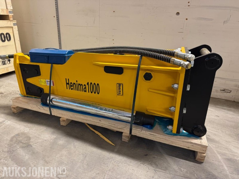 Ny Henima pigghammer til 10-15 tonns gravemaskin S60 m/garanti - Marteau hydraulique: photos 1 Ny Henima pigghammer til 10-15 tonns gravemaskin S60 m/garanti - Marteau hydraulique: photos 1