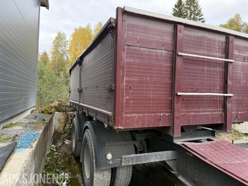 1996 Maur Bilpåbygg 2 akslet tipphenger - Remorque: photos 3 1996 Maur Bilpåbygg 2 akslet tipphenger - Remorque: photos 3