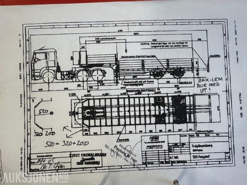 Remorque 2005 Hrd 2-Akslet Semitrailer uttskyt bak og kile for tvangsstyring: photos 25 Remorque 2005 Hrd 2-Akslet Semitrailer uttskyt bak og kile for tvangsstyring: photos 25