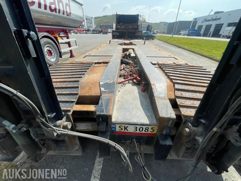 Remorque 2012 FERRO-TRAILER MASKINTRALLE - 4 AKSLET - MED HYD.BREDDING - UTTREKK - HYD.KJØREBROER - TILLATT TOTALVEKT: 66000 KG.: photos 10