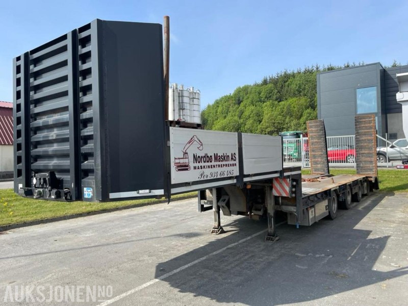 2012 FERRO-TRAILER MASKINTRALLE - 4 AKSLET - MED HYD.BREDDING - UTTREKK - HYD.KJØREBROER - TILLATT TOTALVEKT: 66000 KG. - Remorque: photos 1 2012 FERRO-TRAILER MASKINTRALLE - 4 AKSLET - MED HYD.BREDDING - UTTREKK - HYD.KJØREBROER - TILLATT TOTALVEKT: 66000 KG. - Remorque: photos 1