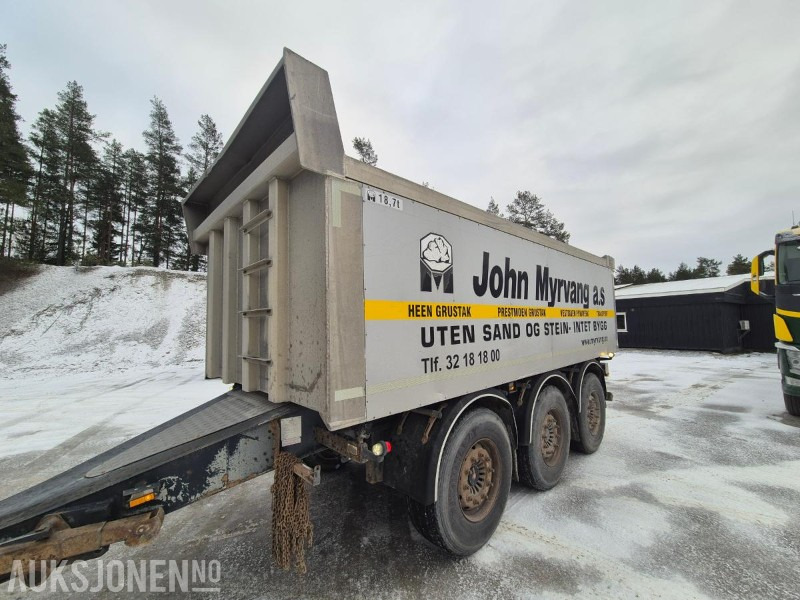 2012 Nor Slep PHV-24T Trippelkjerre, Alu, Ny EU - Remorque: photos 1 2012 Nor Slep PHV-24T Trippelkjerre, Alu, Ny EU - Remorque: photos 1