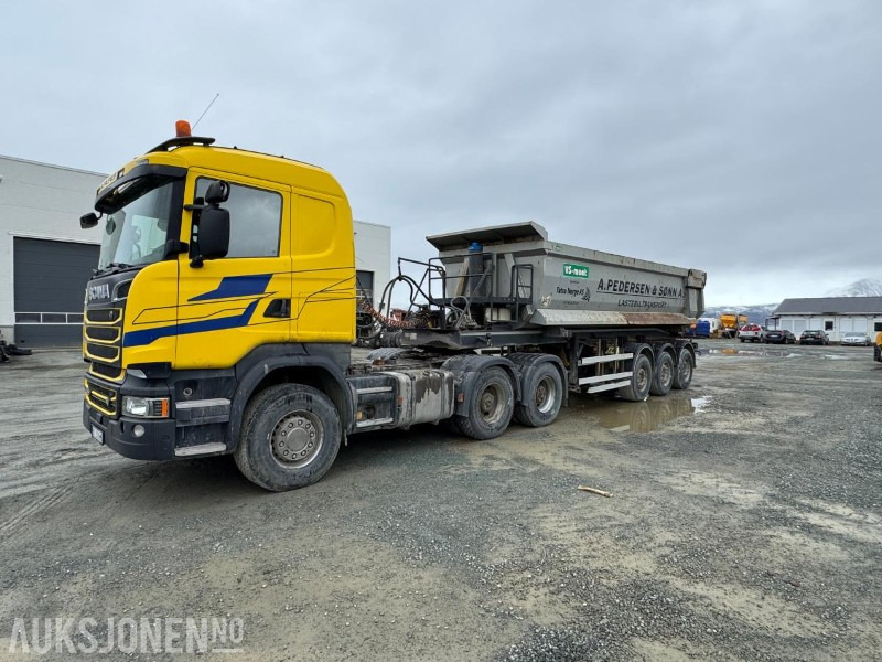 2017 Scania R580 V8 6X4 Trekker - Hydraulikk - Navreduksjon - 330000KM - Tracteur routier: photos 2 2017 Scania R580 V8 6X4 Trekker - Hydraulikk - Navreduksjon - 330000KM - Tracteur routier: photos 2