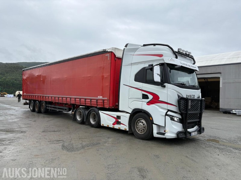 2021 Iveco S-way 570 trekkvogn med 3akslet kel-berg henger - Tracteur routier: photos 3 2021 Iveco S-way 570 trekkvogn med 3akslet kel-berg henger - Tracteur routier: photos 3